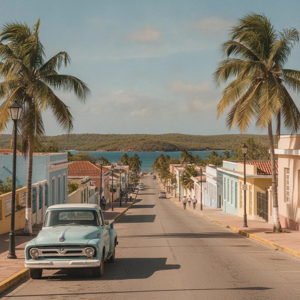 View of Guanica, PR