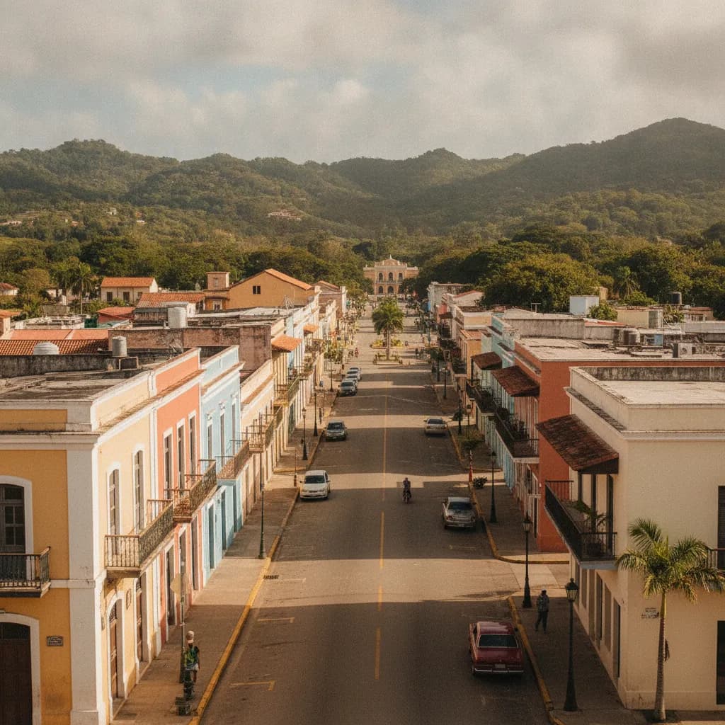 View of Guayama, PR