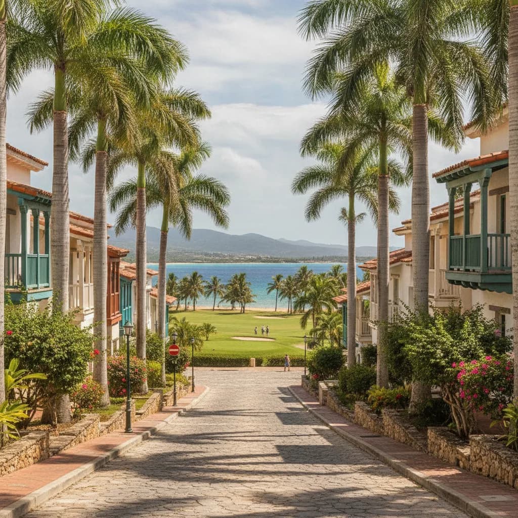 View of Palmas del Mar, PR