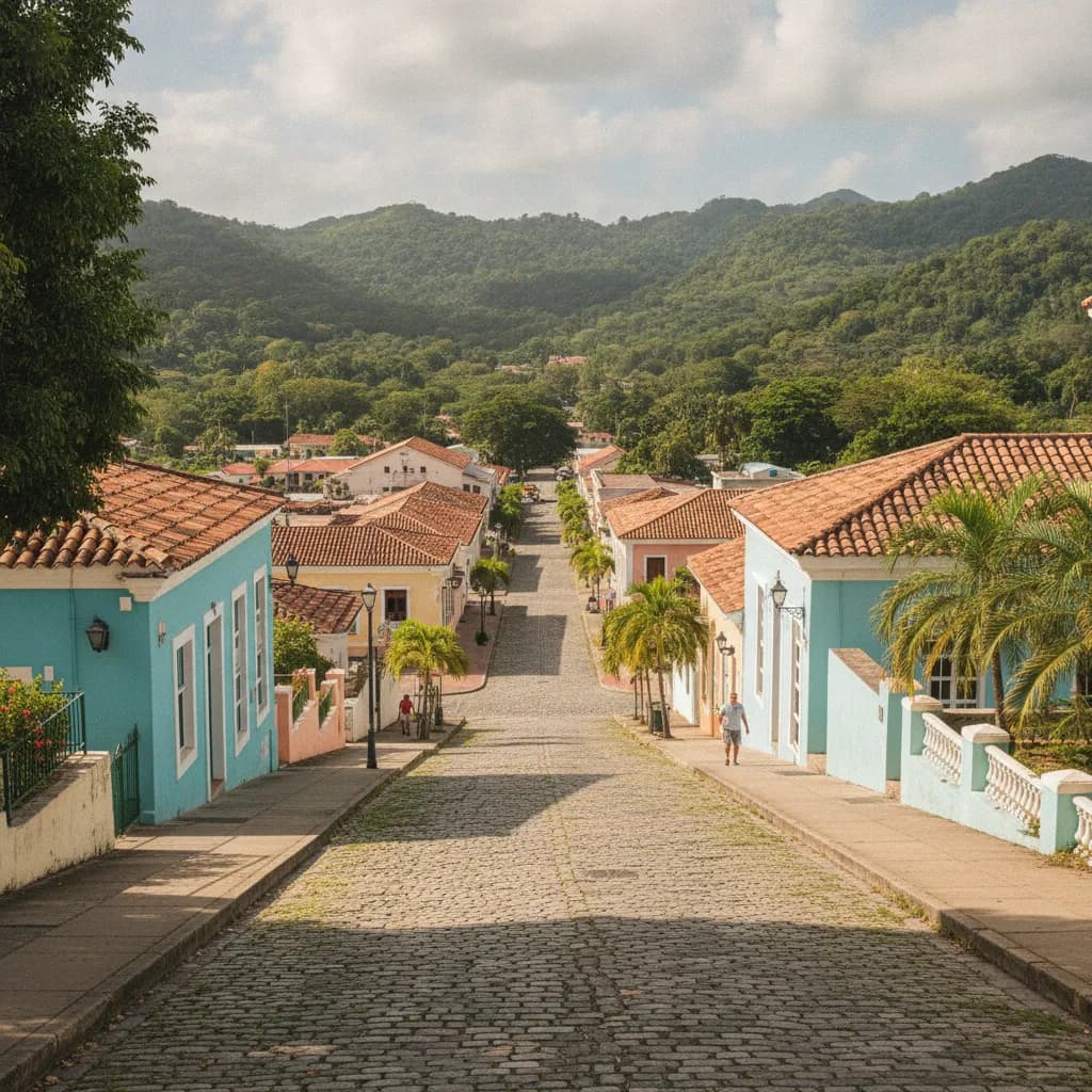 View of San Sebastian, PR