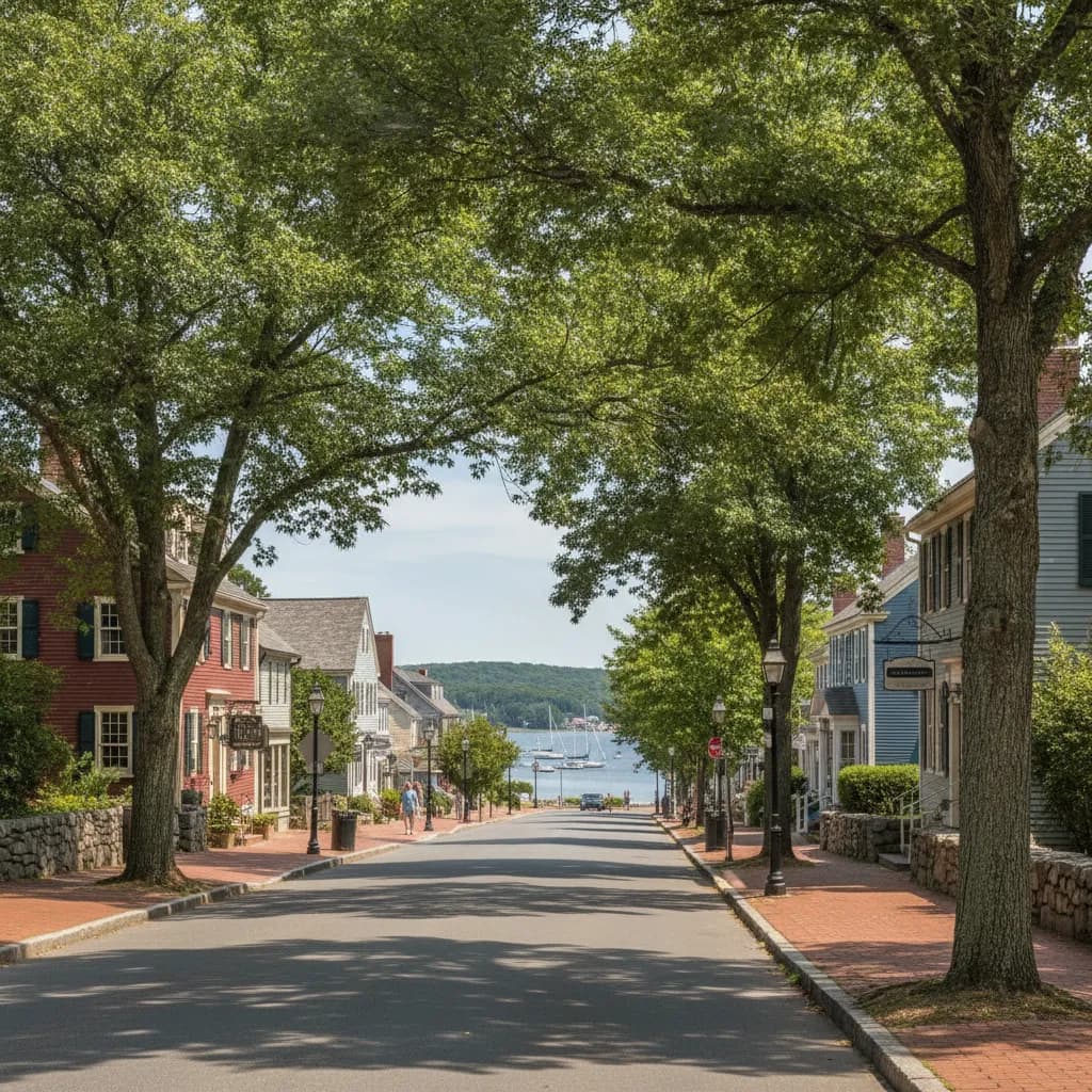 View of Barrington, RI