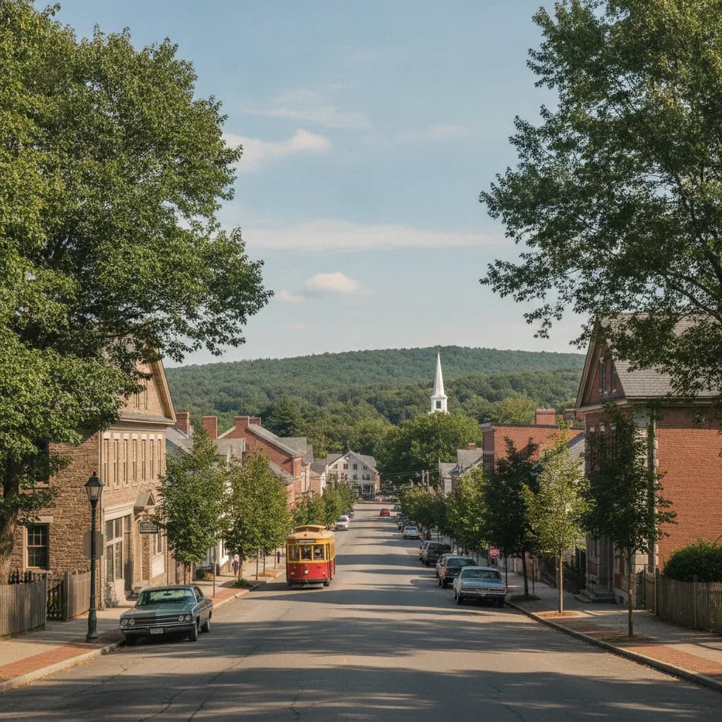 View of Cumberland, RI