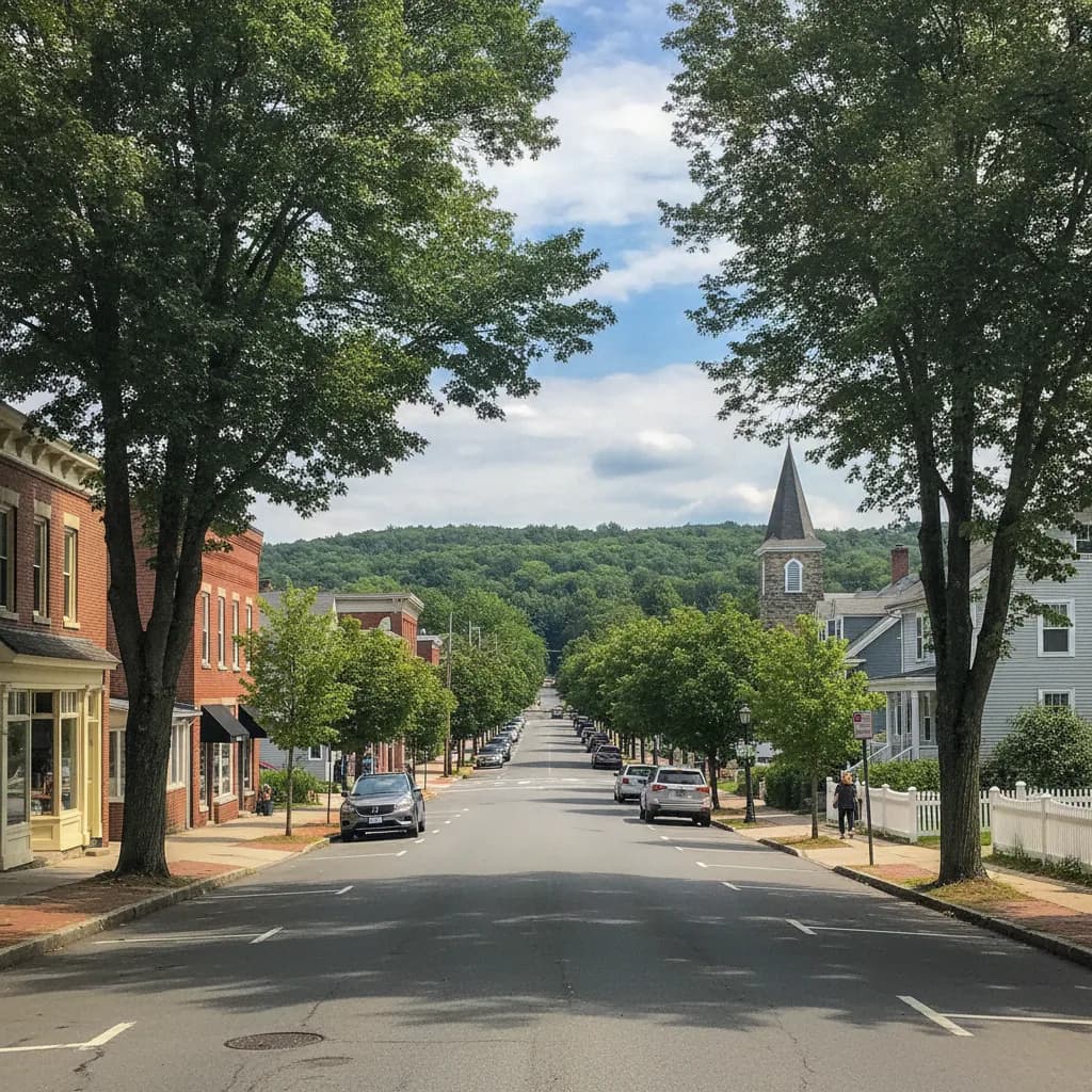View of Johnston, RI