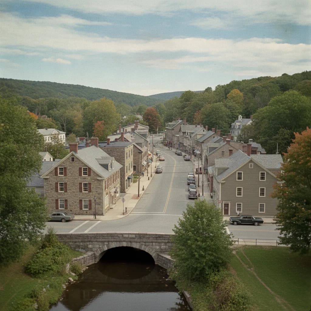 View of Lincoln, RI