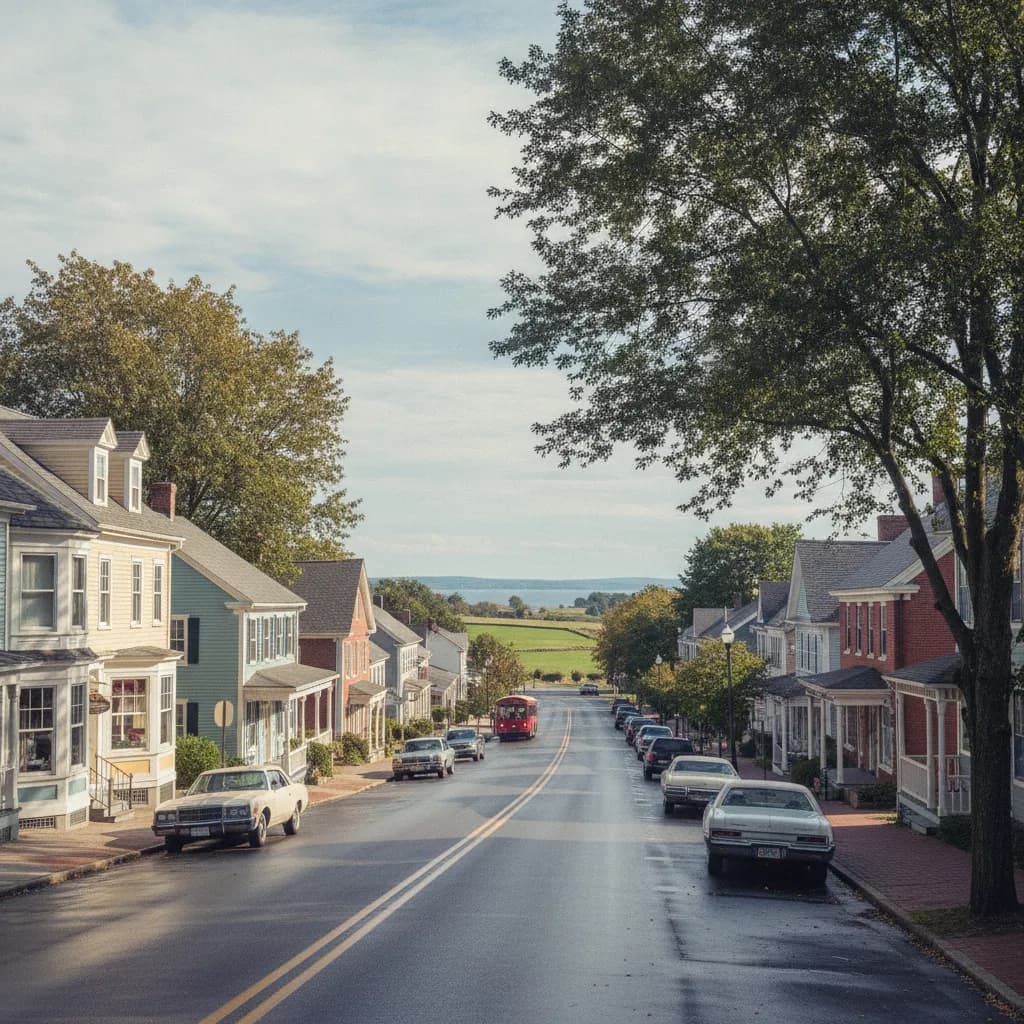 View of Middletown, RI