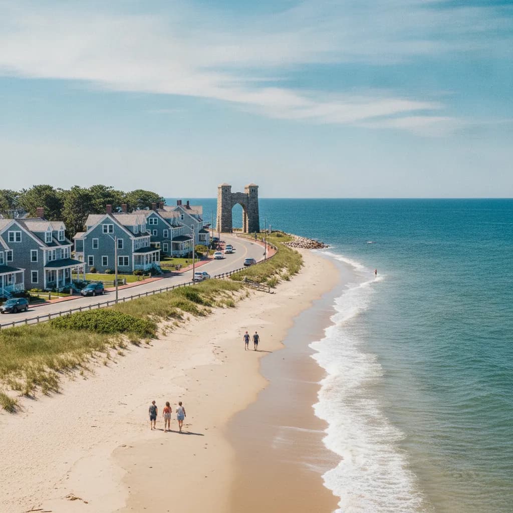 View of Narragansett, RI