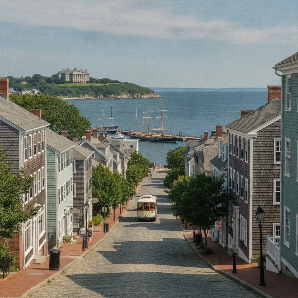 View of Newport, RI