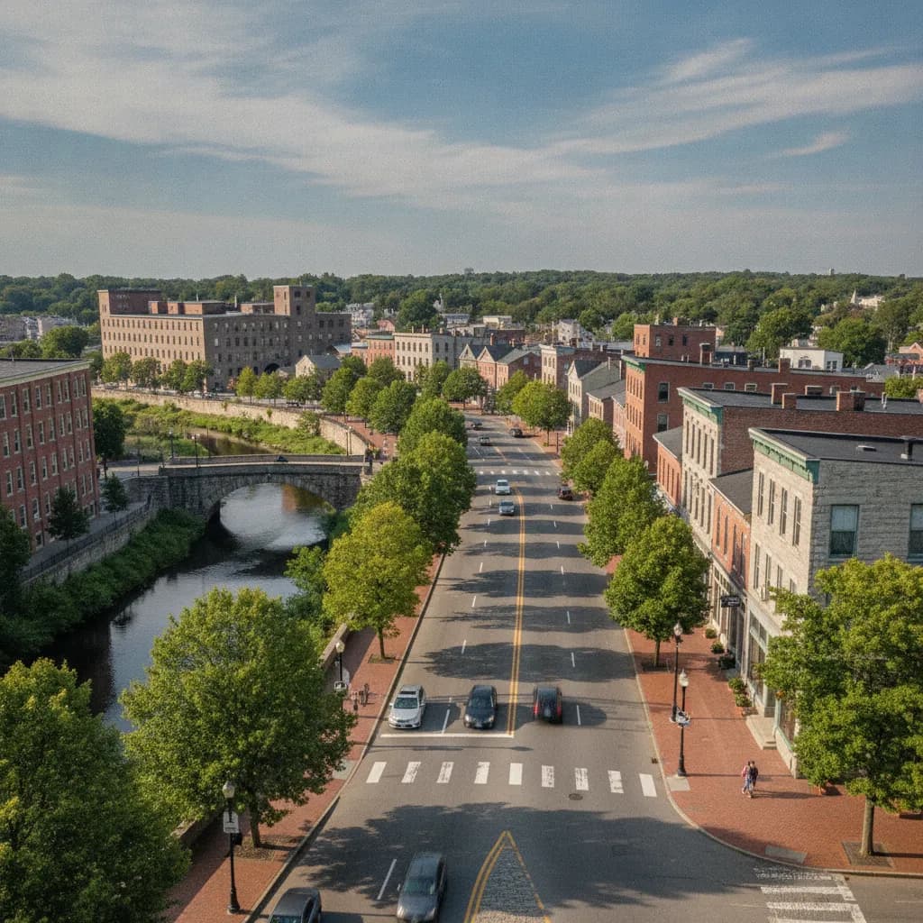 View of Pawtucket, RI