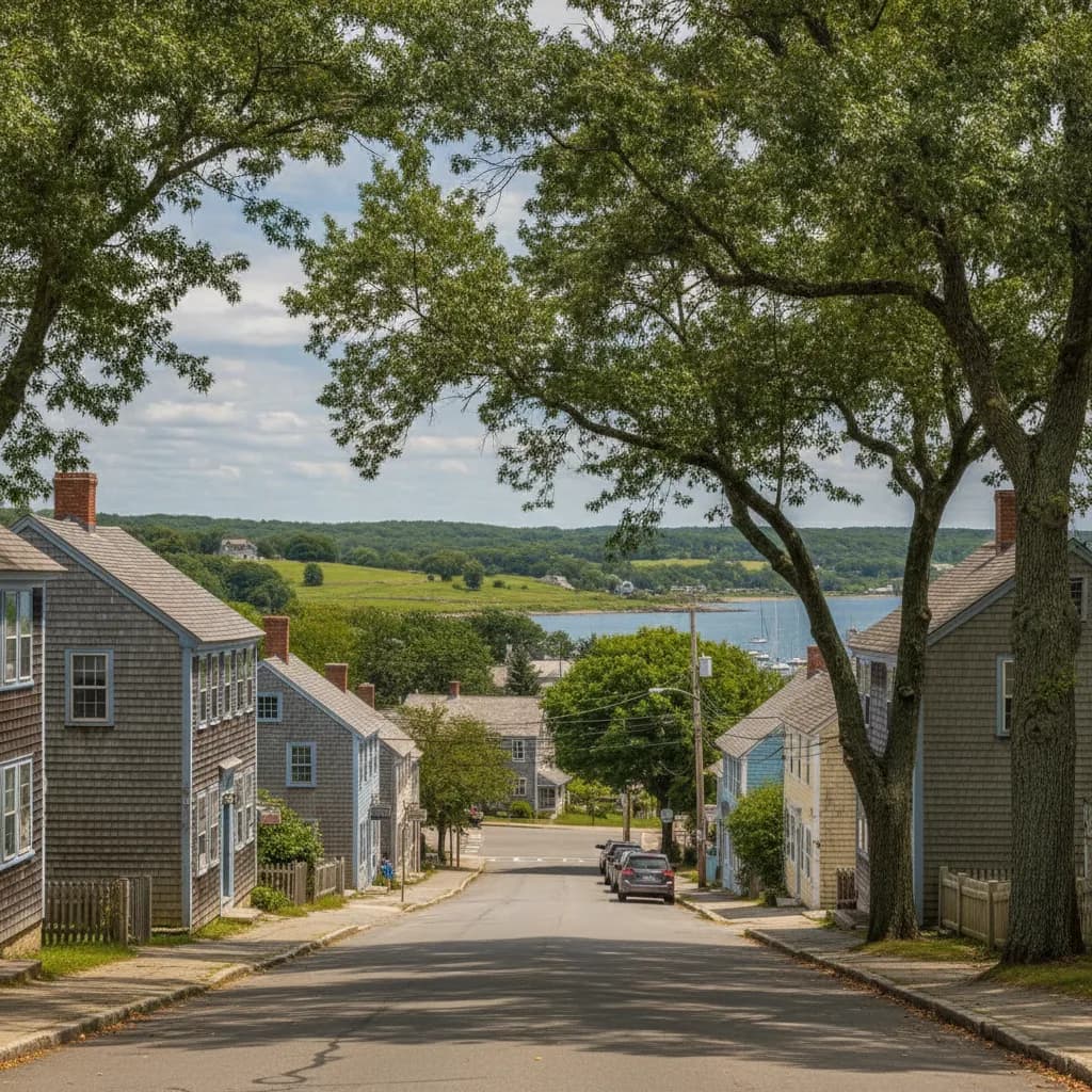 View of Portsmouth, RI