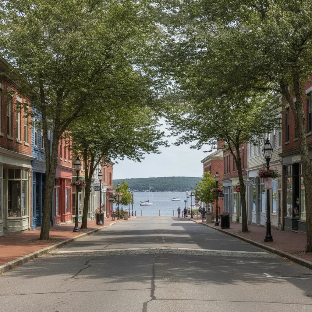 View of Warren, RI