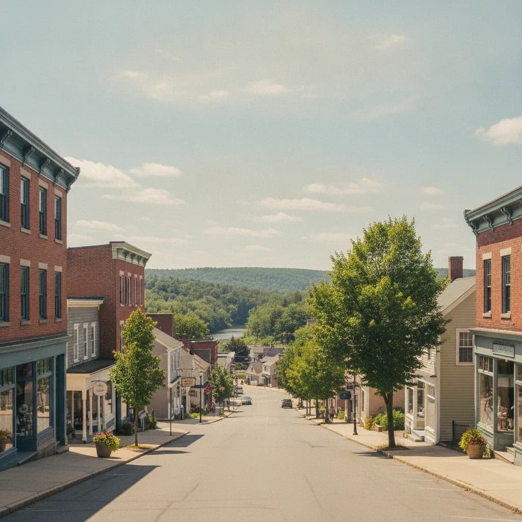 View of West Warwick, RI