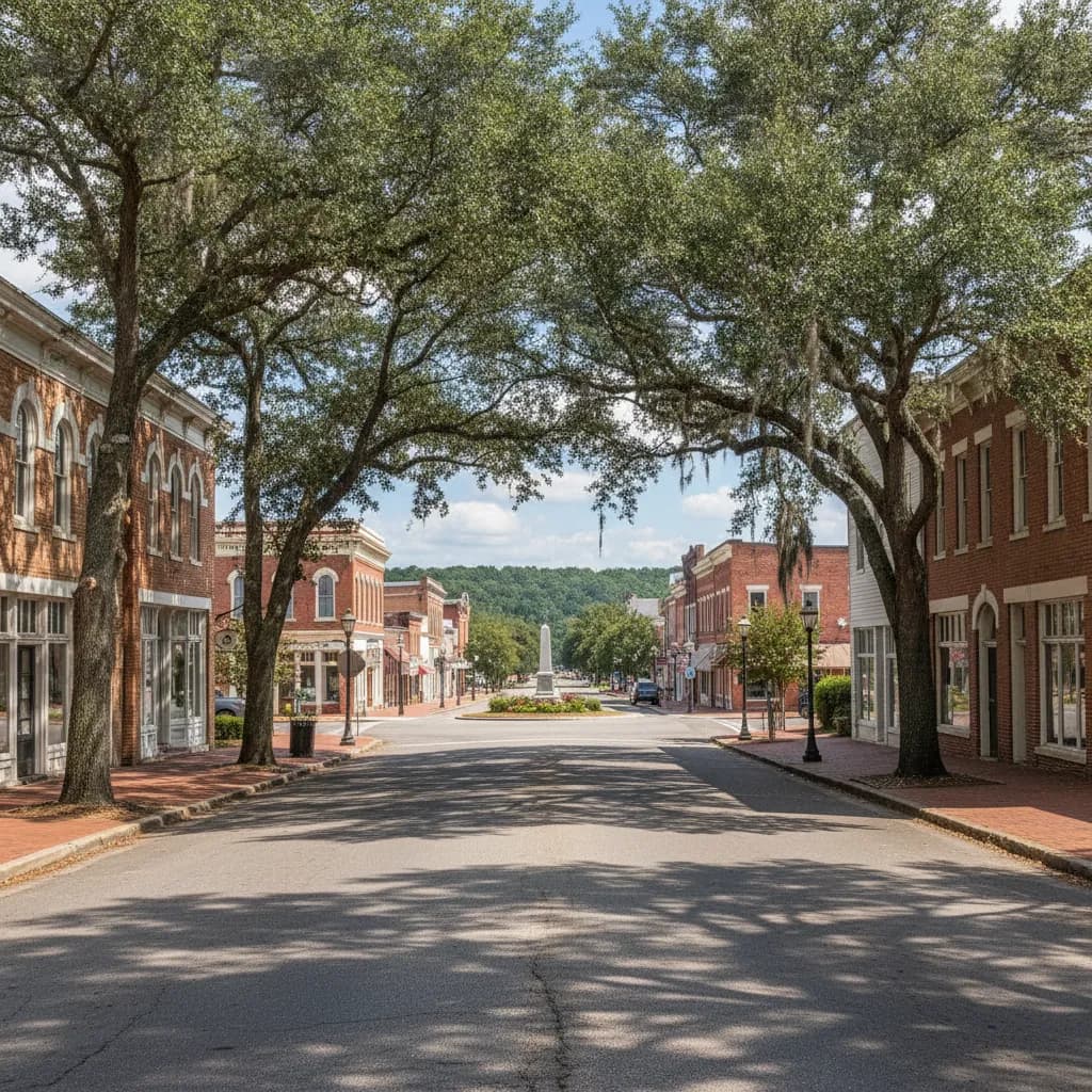 View of Abbeville, SC