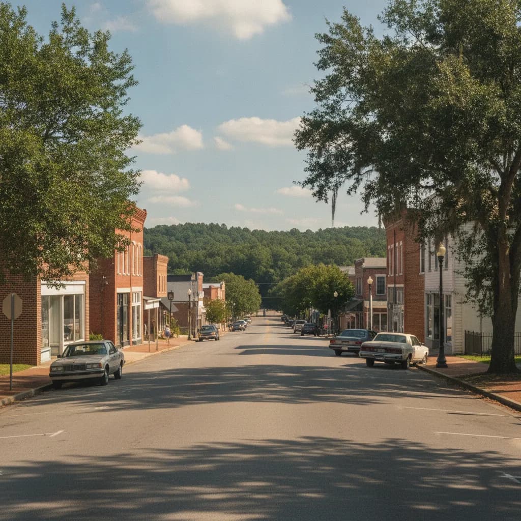 View of Barnwell, SC