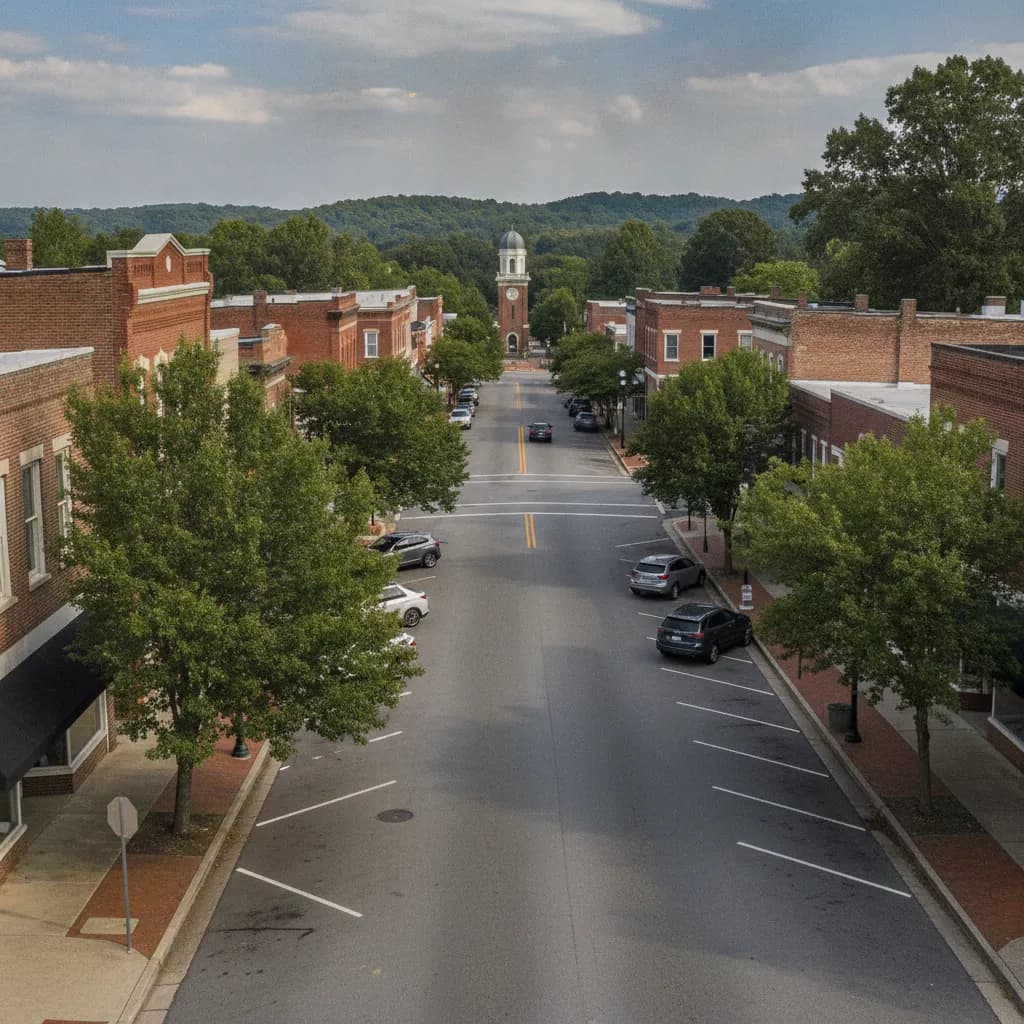 View of Belton, SC