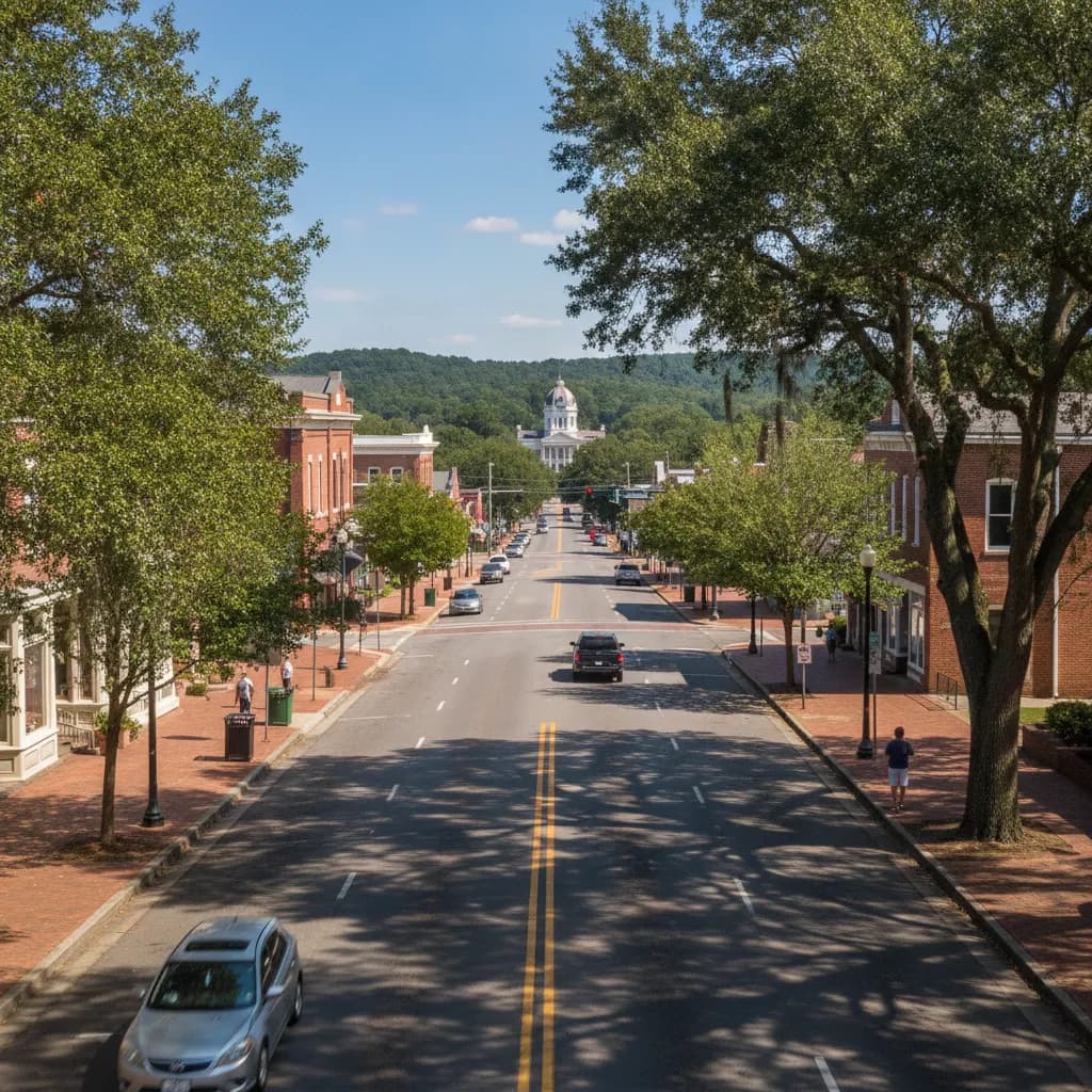 View of Bennettsville, SC