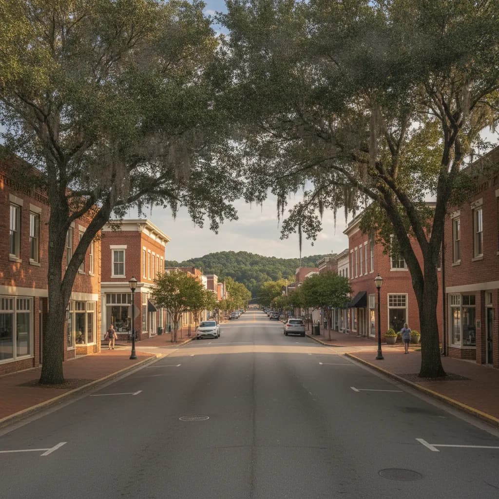 View of Berea, SC