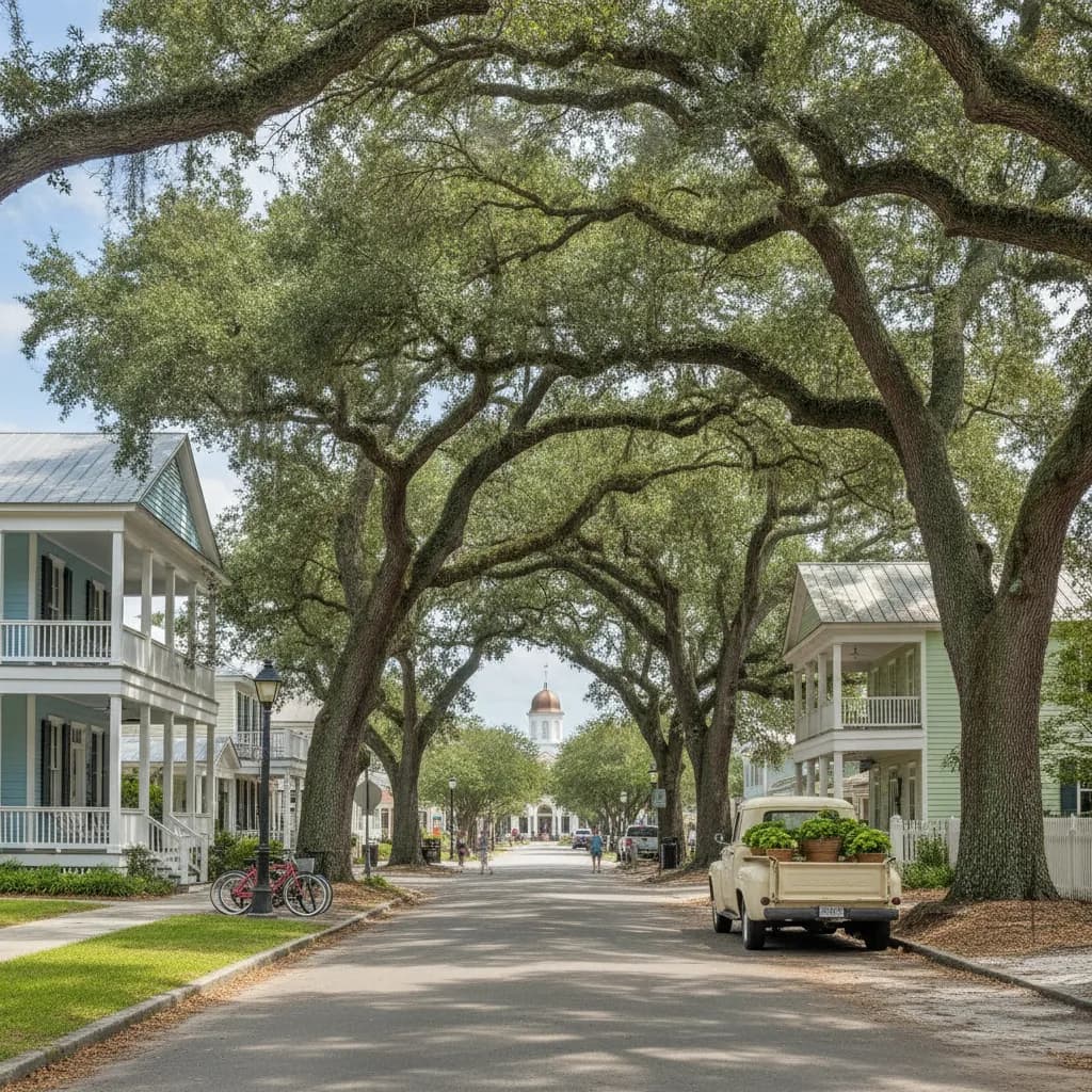 View of Bluffton, SC