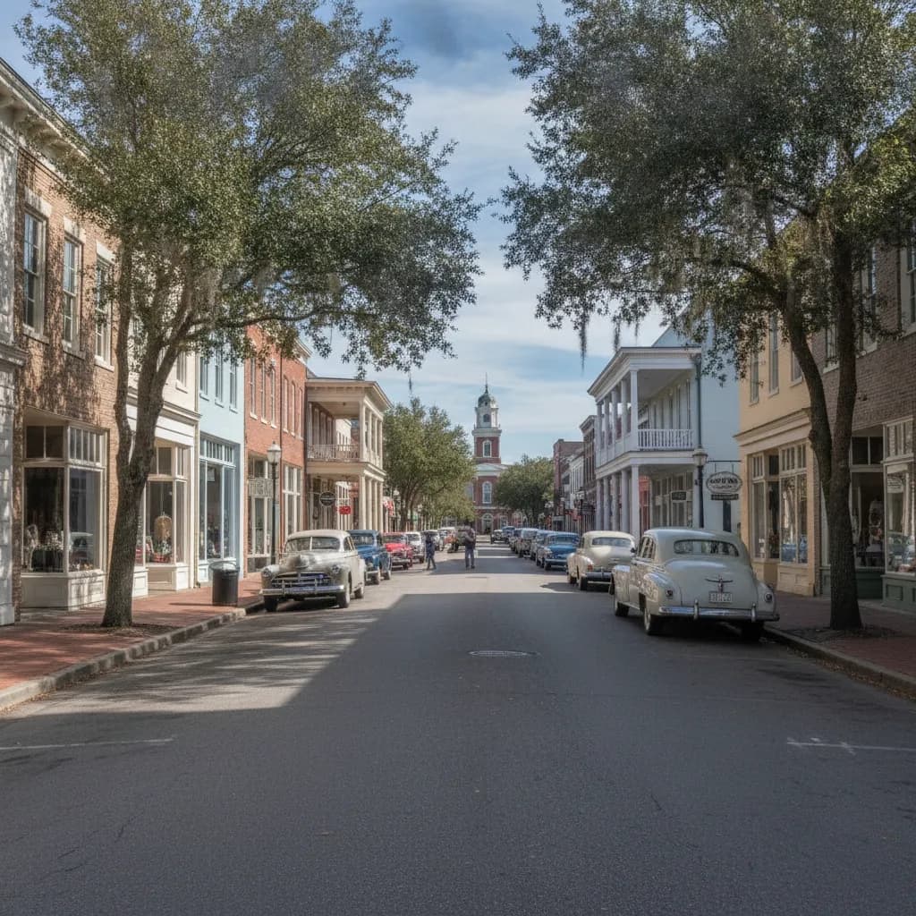 View of Camden, SC