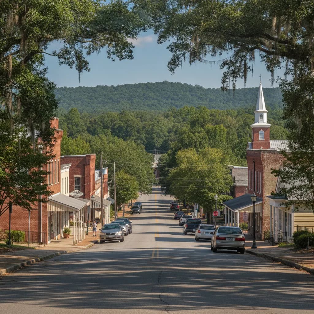 View of Centerville, SC