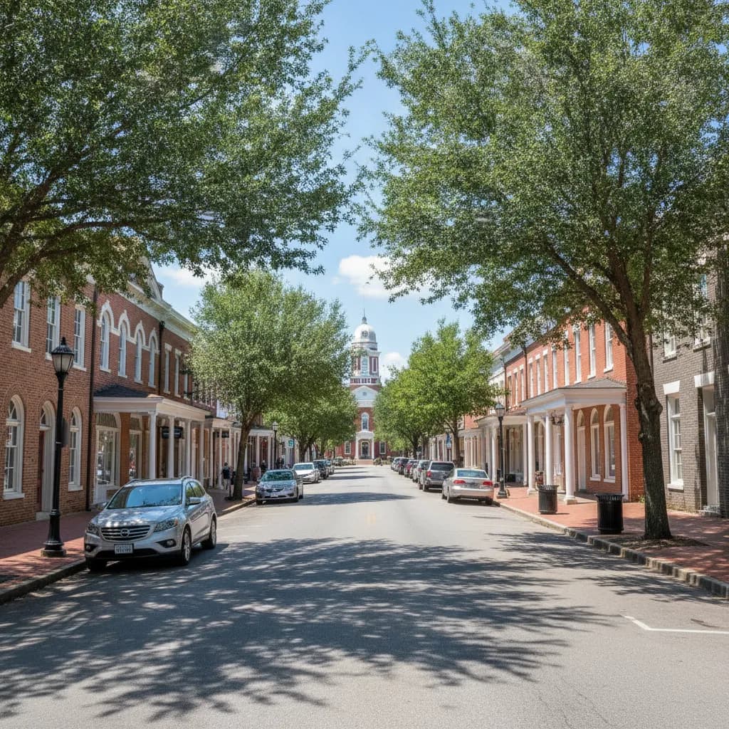 View of Chester, SC