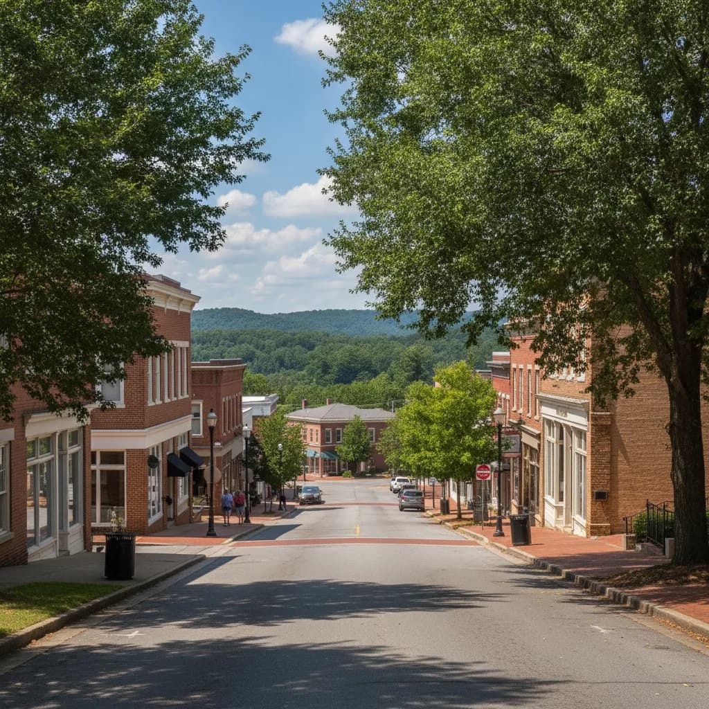 View of Clemson, SC