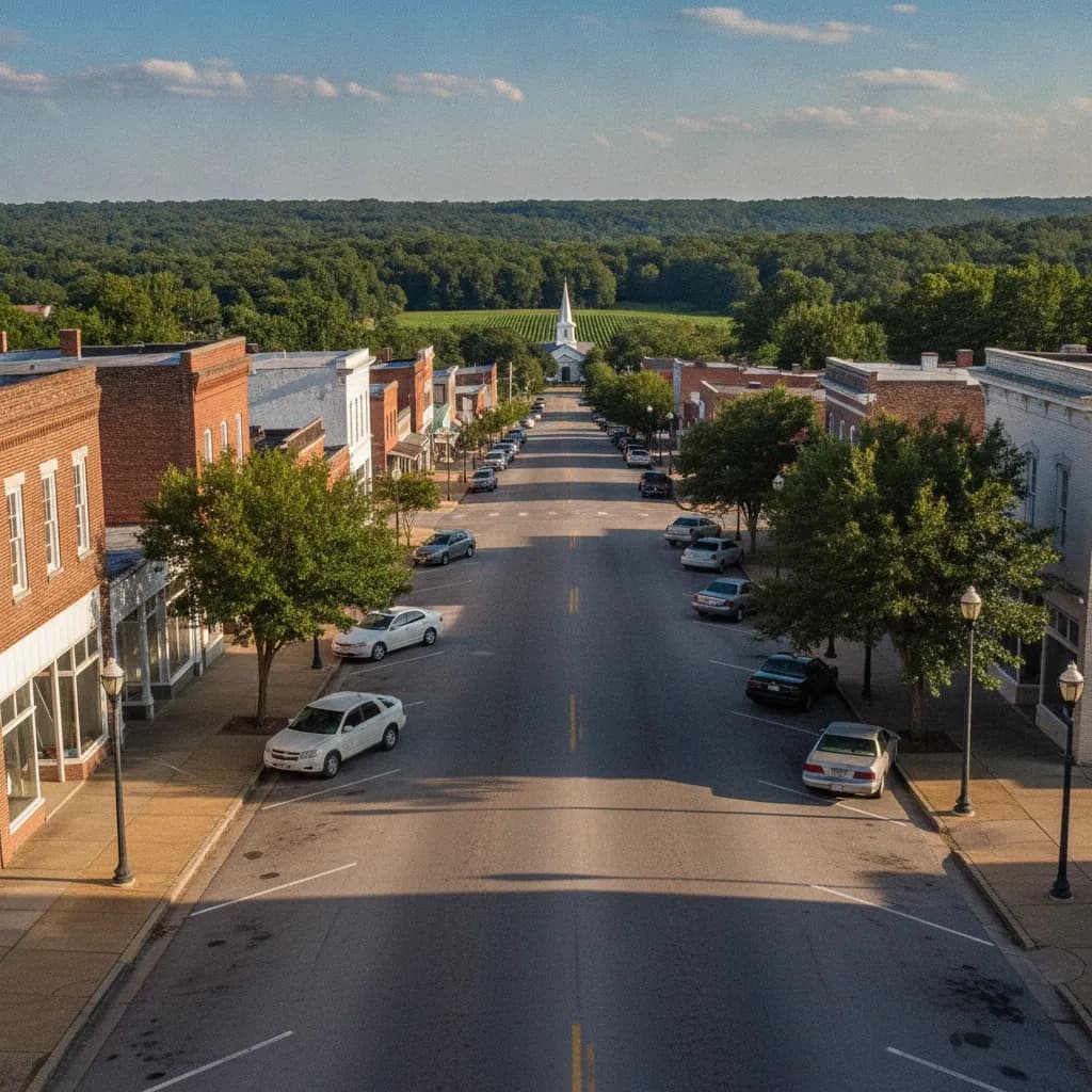 View of Dillon, SC