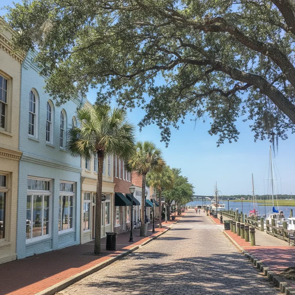 View of Georgetown, SC