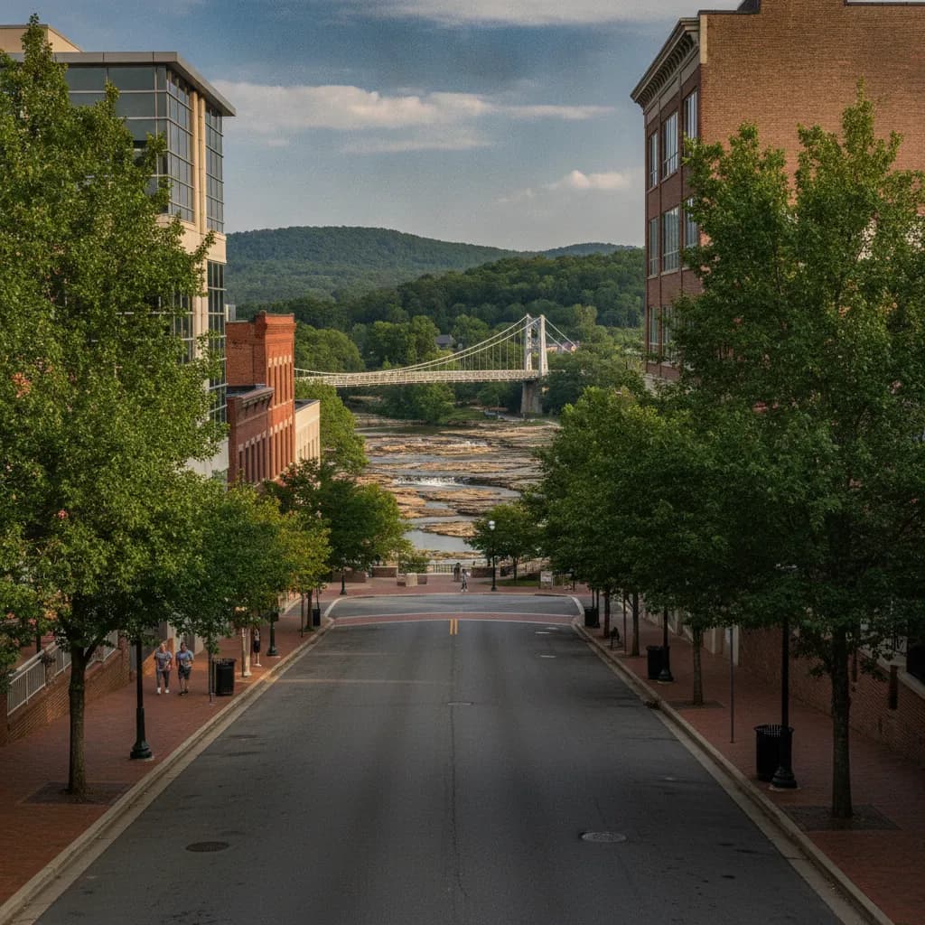 View of Greenville, SC