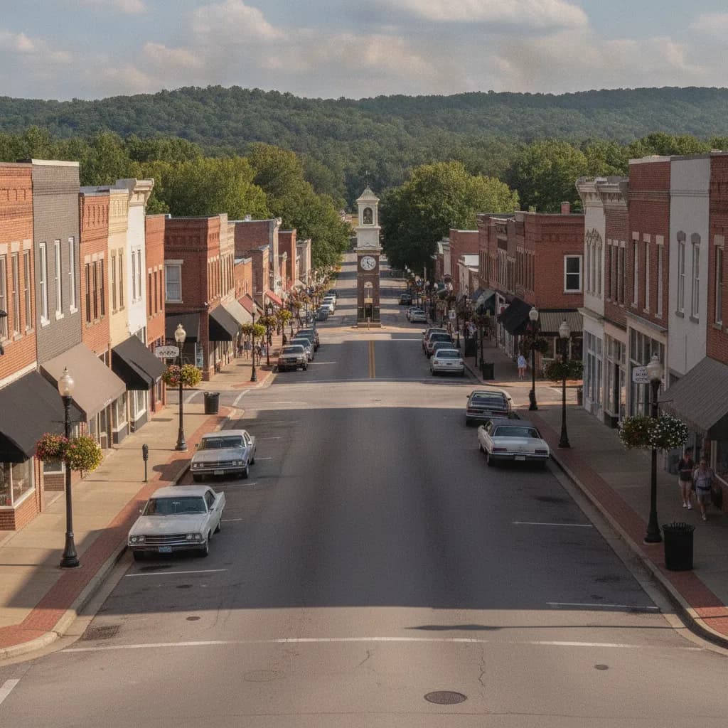 View of Greenwood, SC