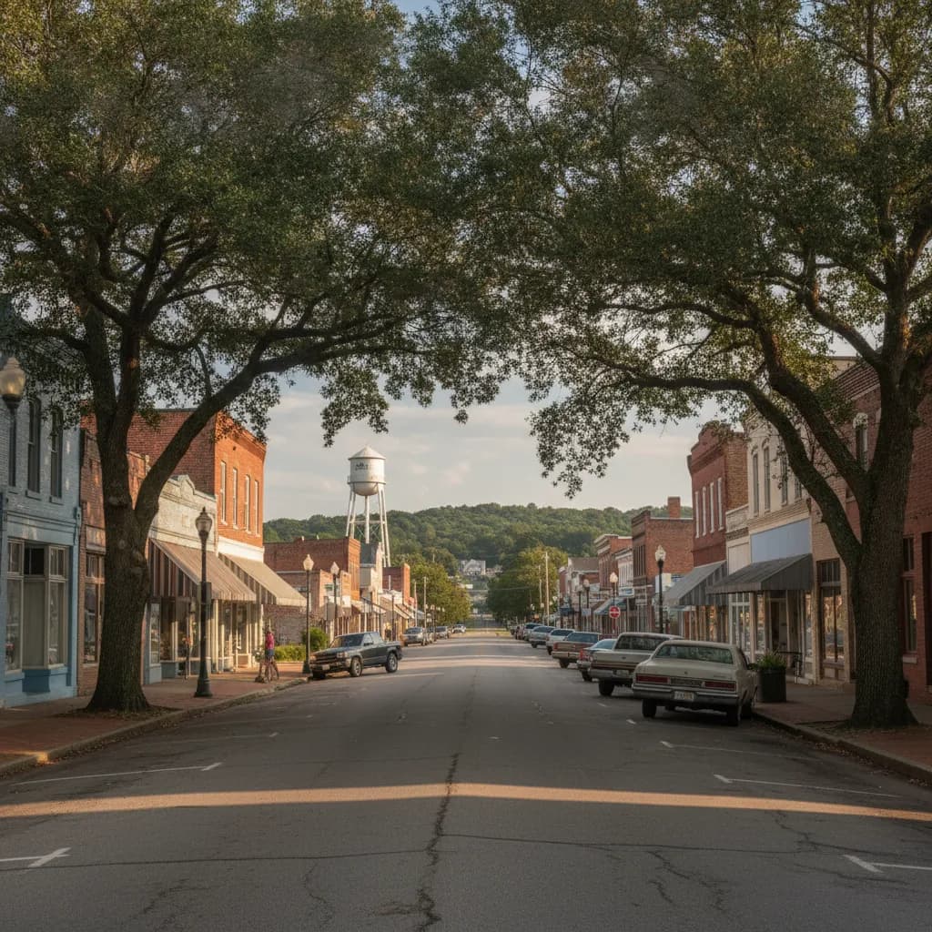 View of Honea Path, SC