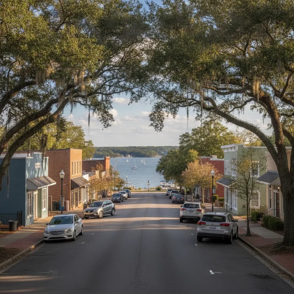 View of Lake Wylie, SC