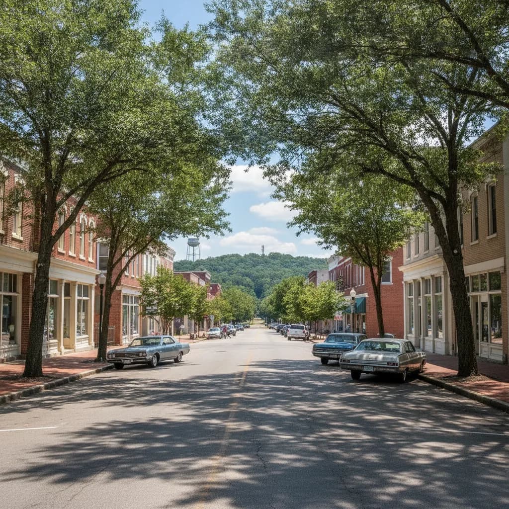 View of Lancaster, SC