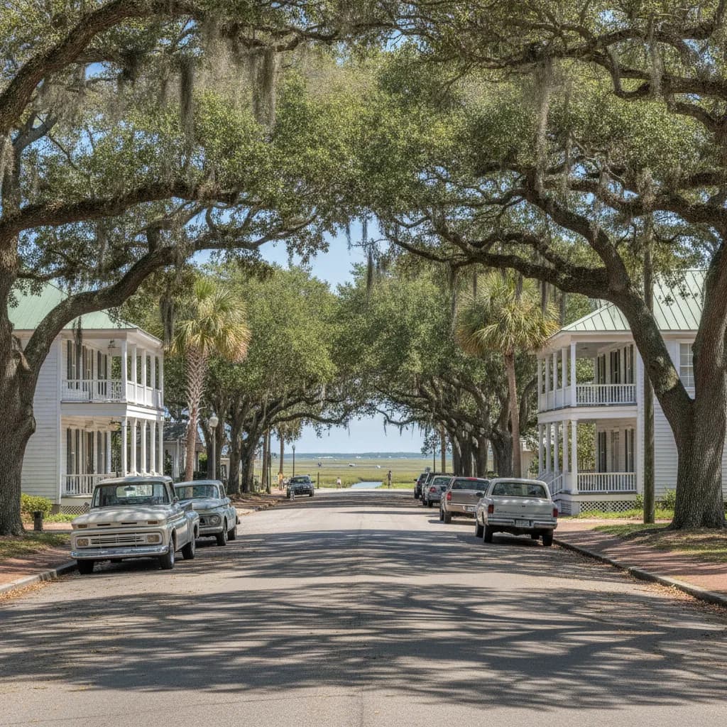 View of Laurel Bay, SC