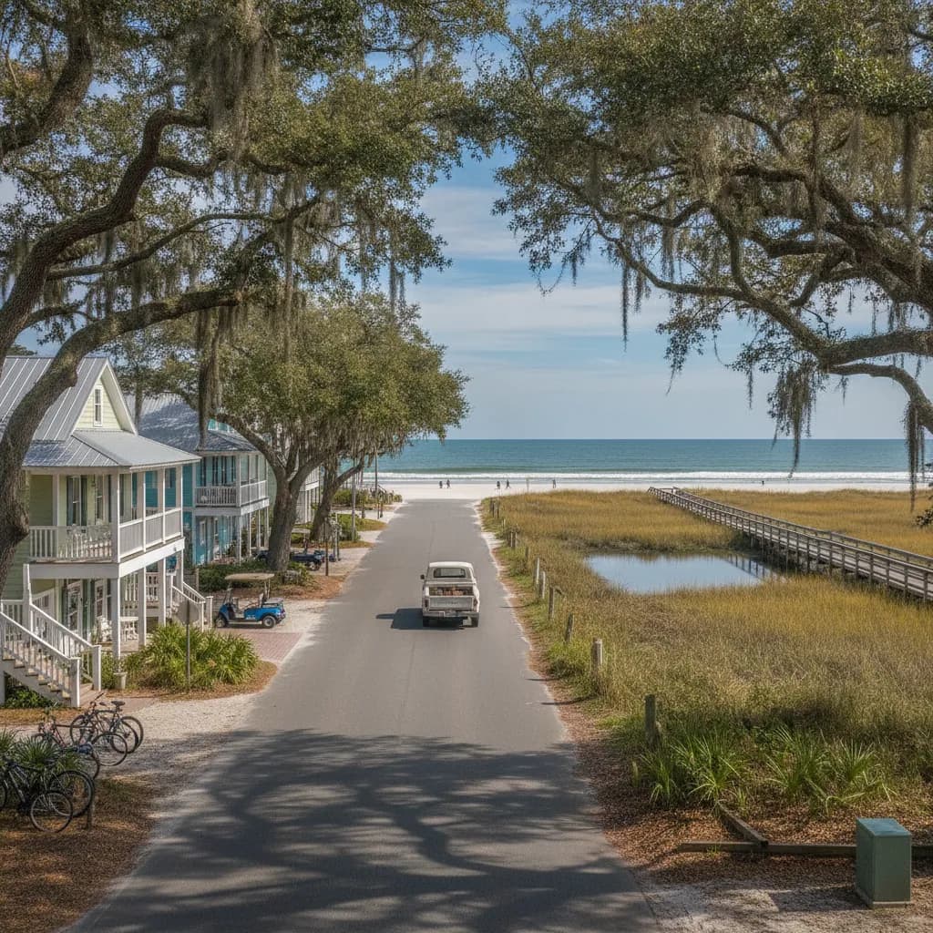 View of Litchfield Beach, SC