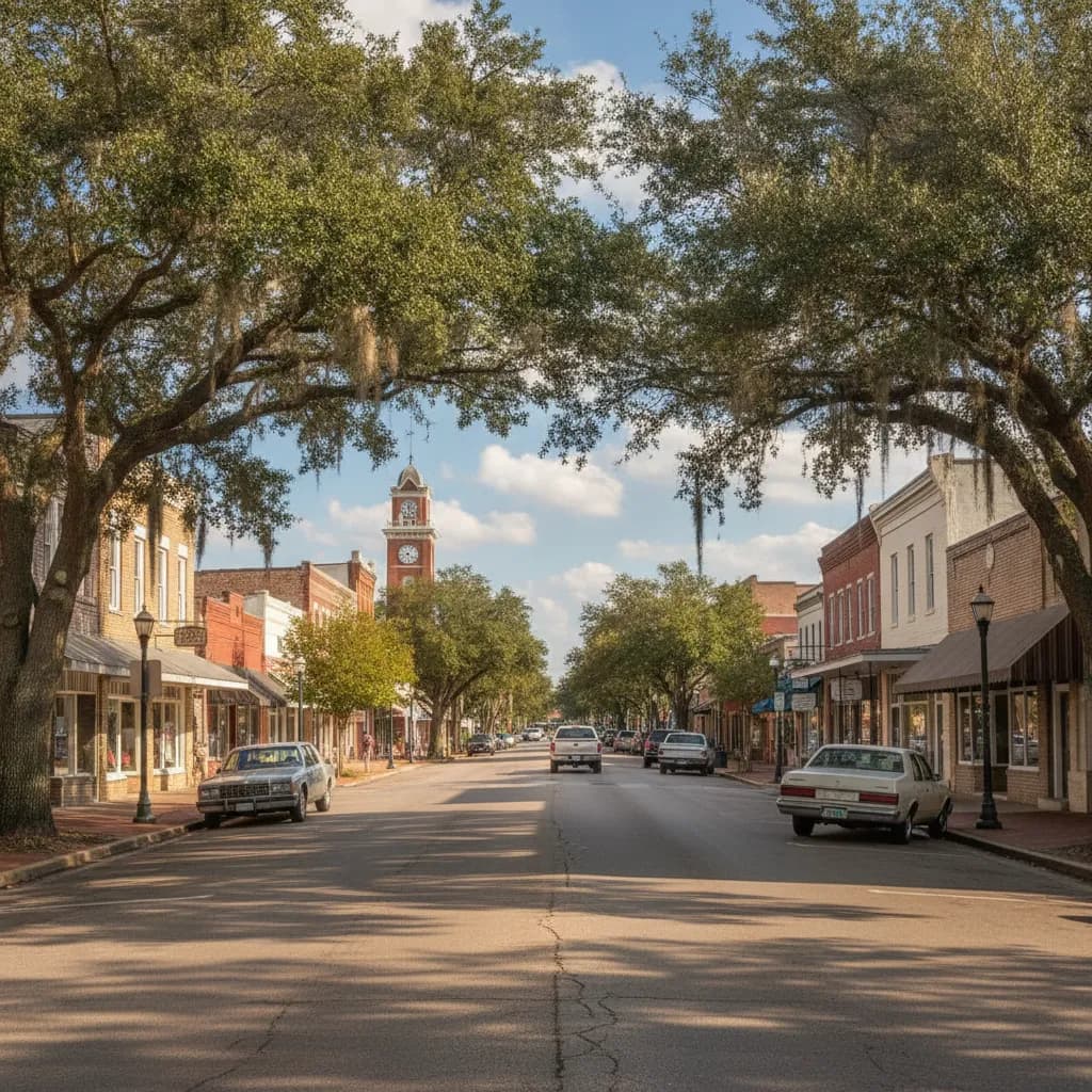 View of Manning, SC