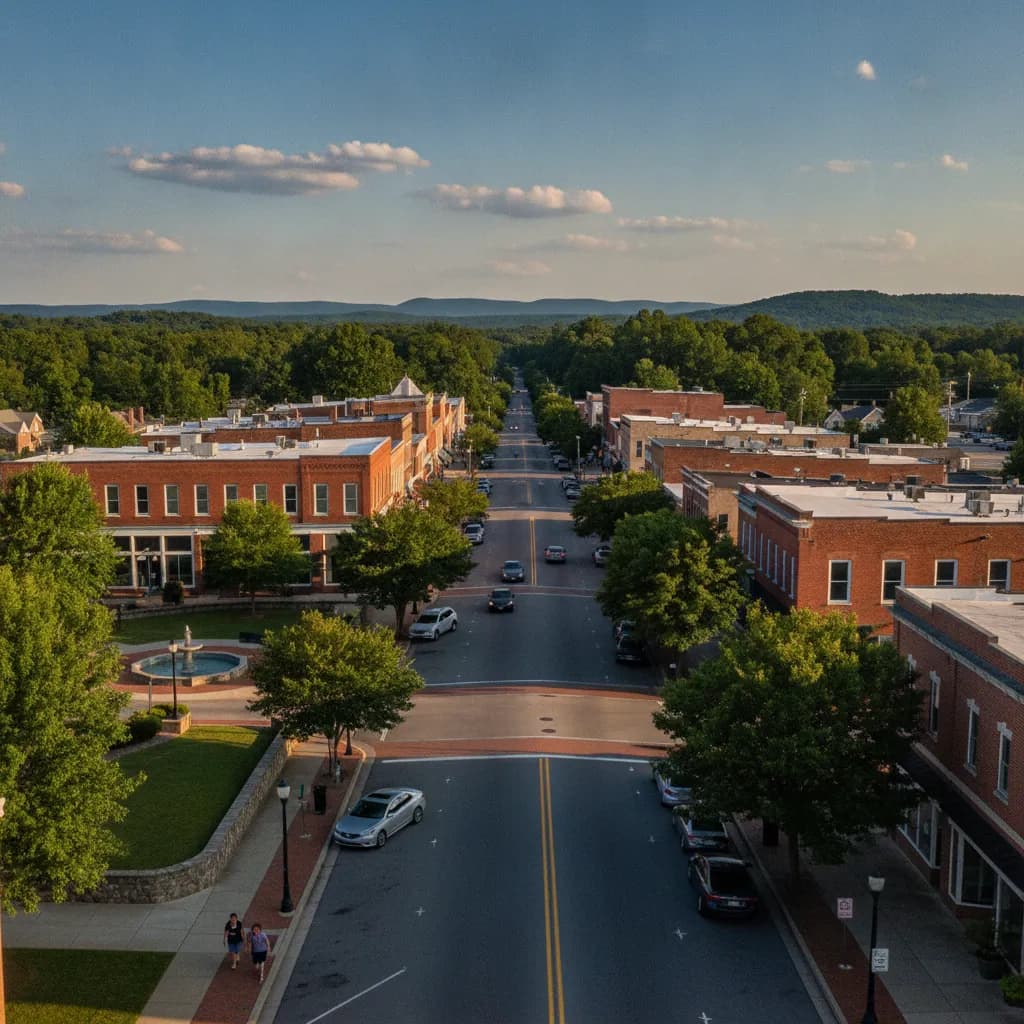 View of Mauldin, SC