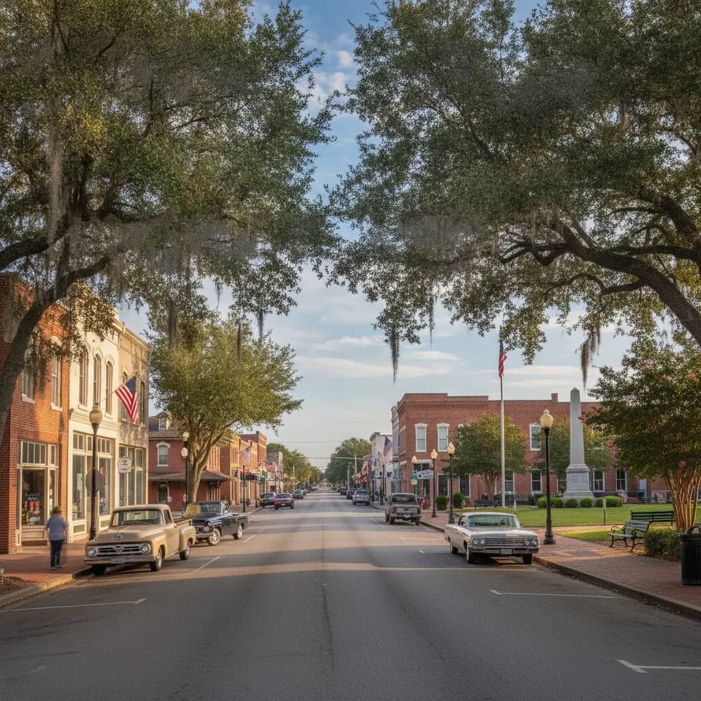 View of Mullins, SC