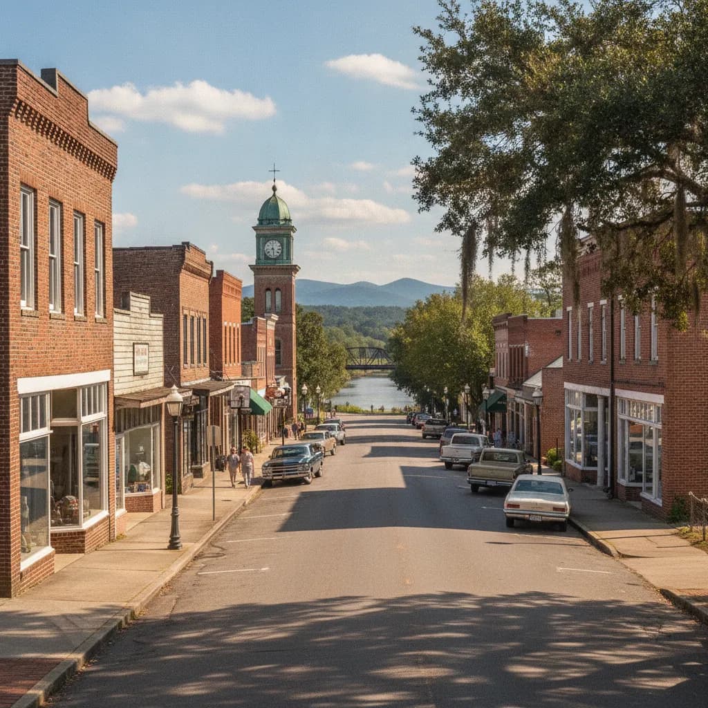 View of Newport, SC