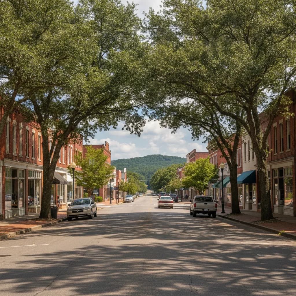 View of Simpsonville, SC