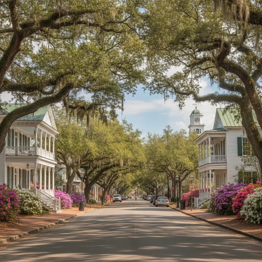 View of Summerville, SC