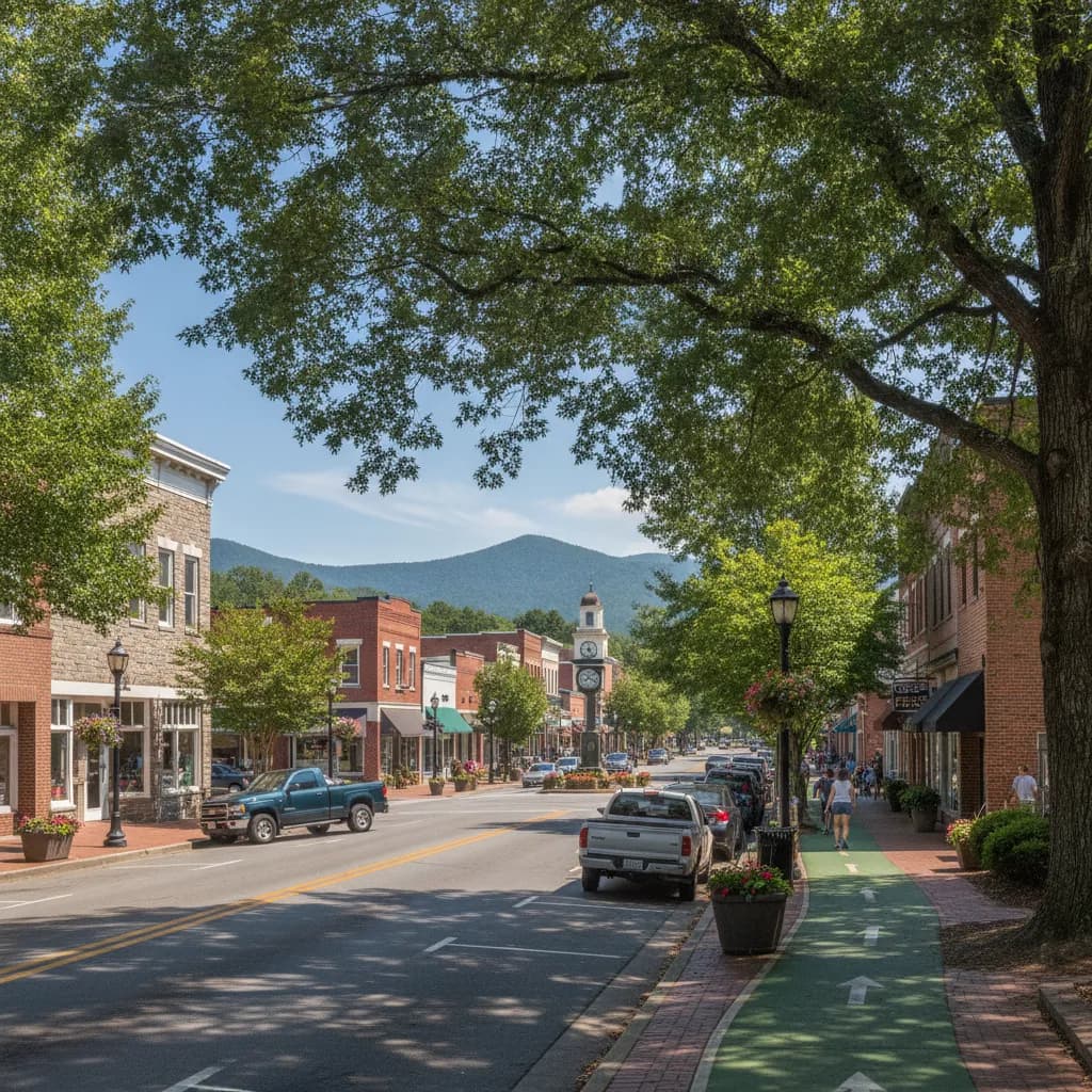 View of Travelers Rest, SC