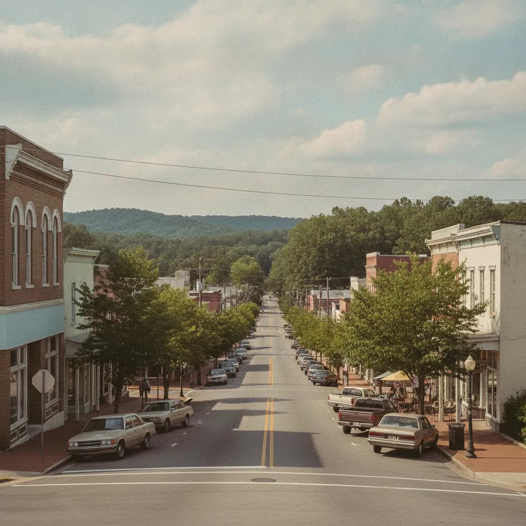 View of Williamston, SC