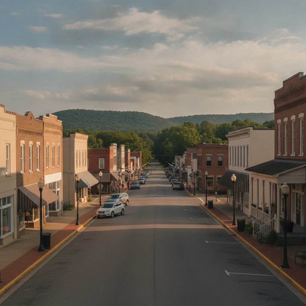 View of Woodruff, SC