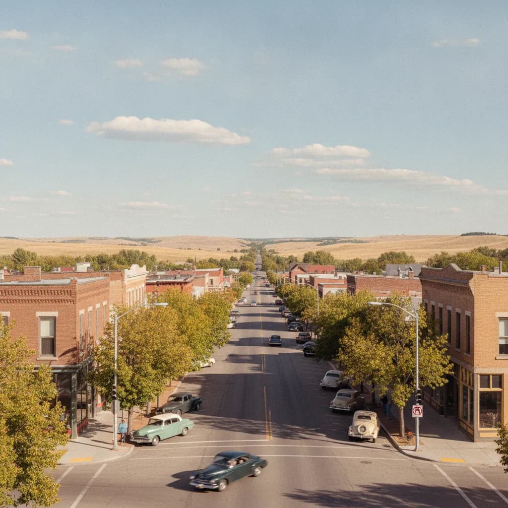 View of Aberdeen, SD