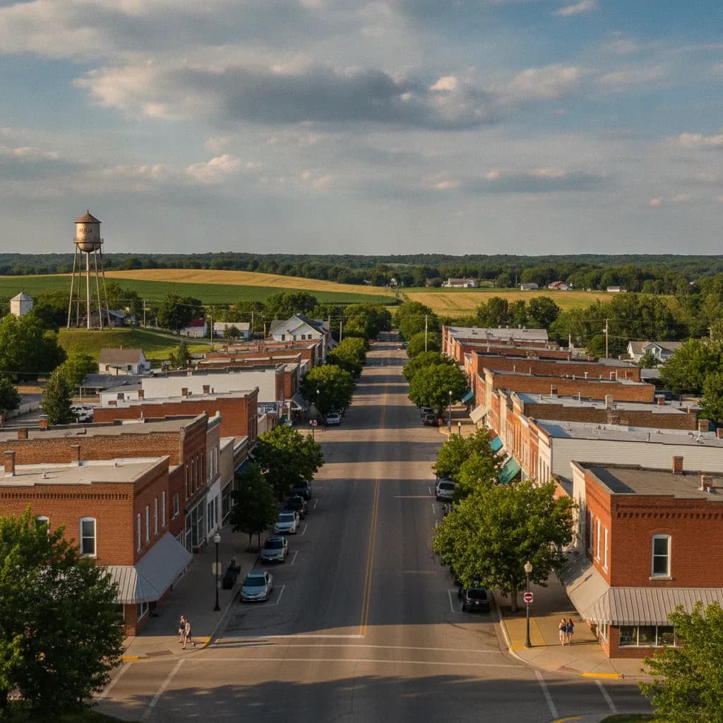 View of Brandon, SD