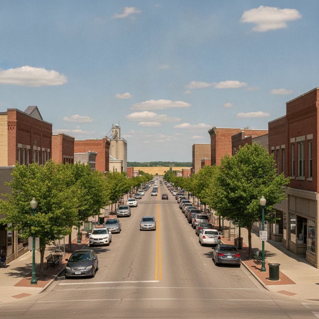 View of Brookings, SD