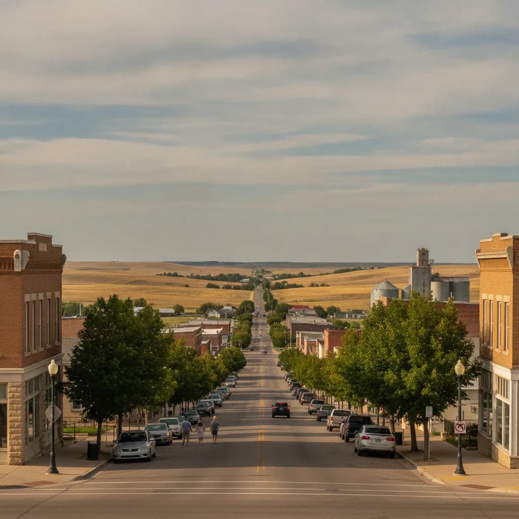View of Huron, SD