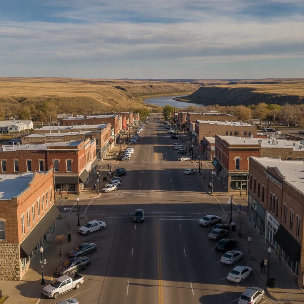 View of Pierre, SD