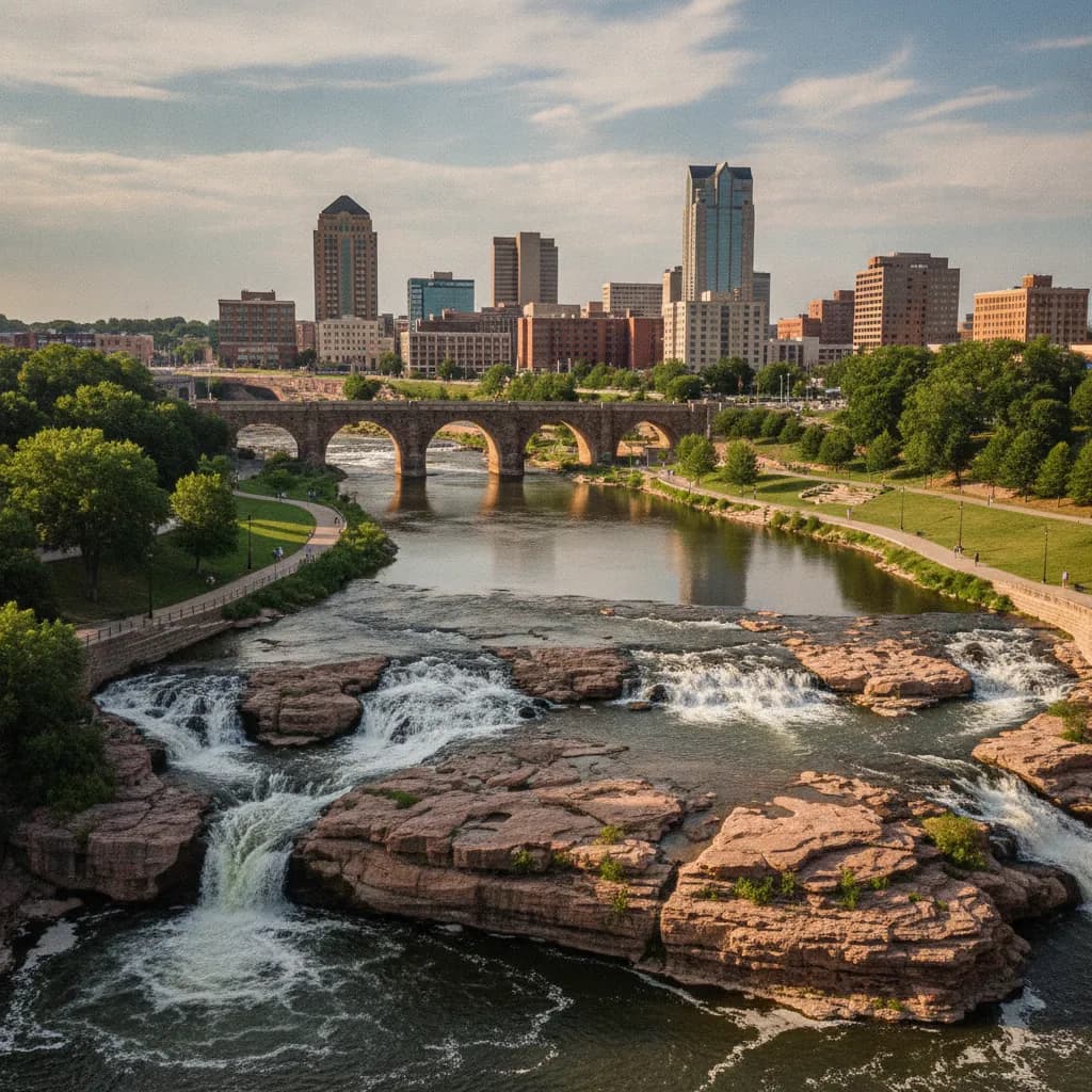 View of Sioux Falls, SD