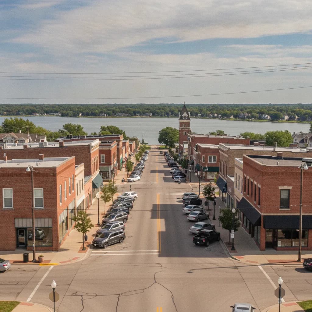 View of Watertown, SD
